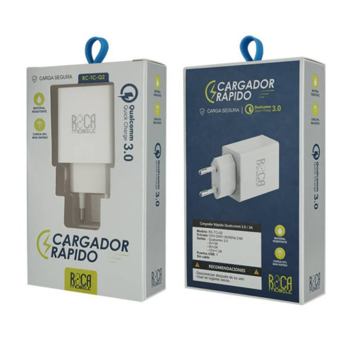  Cargador rápido 3.0 : Celulares y Accesorios